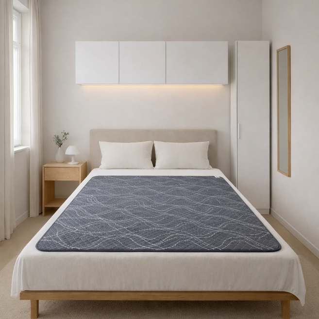 오니끄 한일의료기 전자파없는 탄소매트 전기장판 전기요 전기매트, 135 x 180 cm, 더블