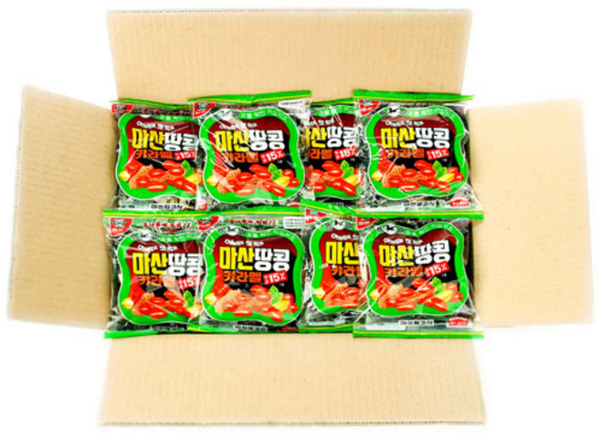 흑마 마산땅콩캬라멜, 160g, 20개