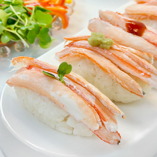 동해안 신선한 홍게 다리살 붉은대게 냉동, 1개, 3팩 225g