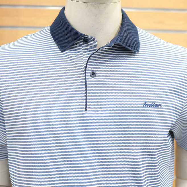 [INDIAN] 카라포인트 스트라이프 여름 티셔츠 MIT AS5M2341