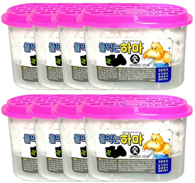 곰팡이방지 습기제거제 물먹는하마 옷장용8개입 1set dks+03552df, 280g, 1개