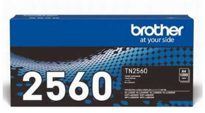 BROTHER TN-2560/TN2560XL 原廠碳粉匣 L2805DW/L2885DW/L2460DW 適用, 1個, TN-2560, 黑色