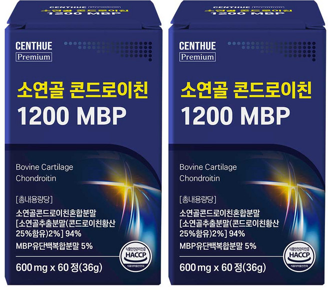 센트휴 소연골 콘드로이친 1200 MBP, 2개, 60정