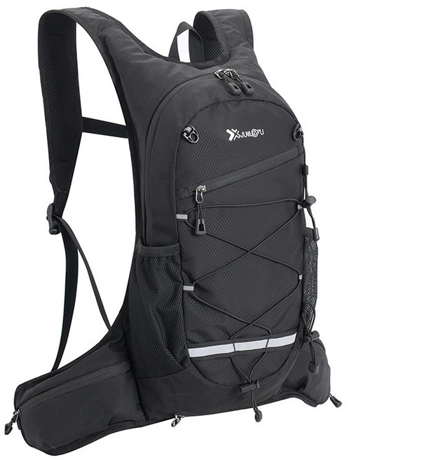 리치모리 가벼운 등산 낚시 사이클 가방 배낭, 블랙