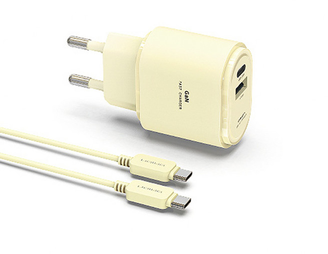 드리온 PD PPS GaN C타입 초고속충전기 25W C to C 케이블 포함, 1개, 버터