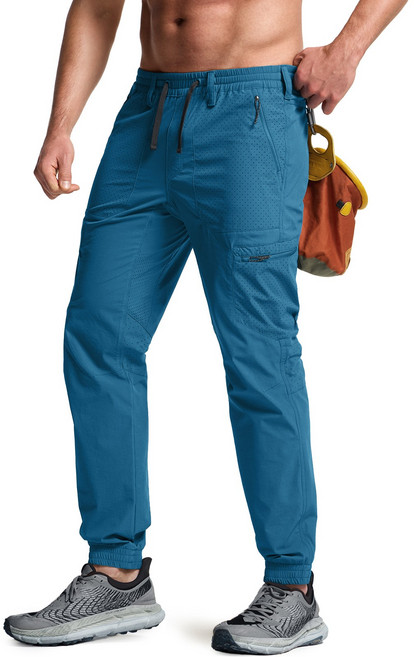 CQR 피크 조거팬츠 아웃도어 하이킹 클라이밍 타공 쿨링 방수 스트레치