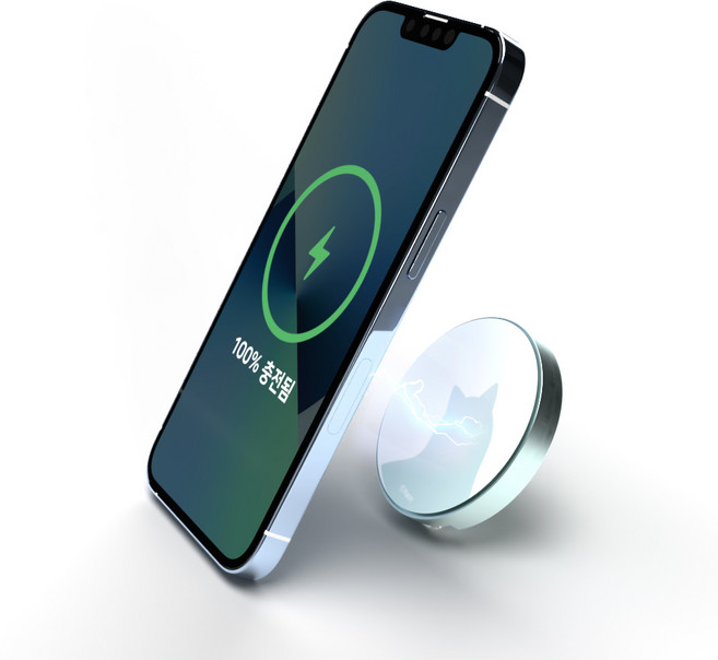 라온 맥세이프 스탠드 무선충전기, 1개