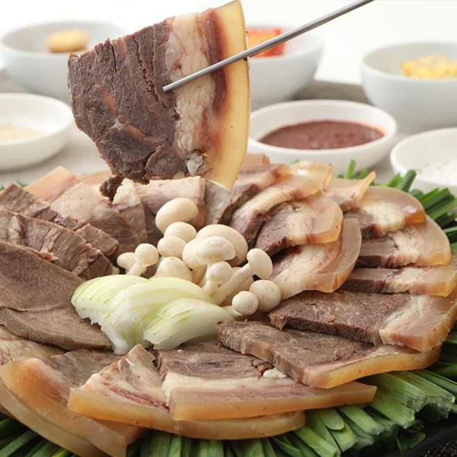 암소 한우 소머리 수육 고기 한우 곰탕 국밥, 3kg, 1개