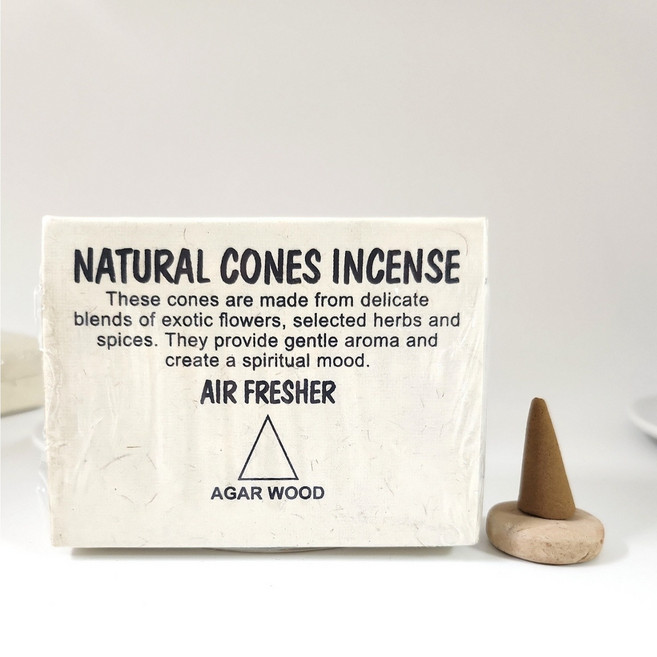 [LOTUS] 천연 인센스콘 32종 내추럴 콘인센스, 스윗샌달