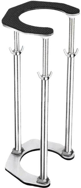 언더볼 지지대 카운터 다리 반다리 받침대 고정대 세면대 싱크볼 욕실, 9. 조정 범위 36-46cm  내부 구멍 직경 6cm