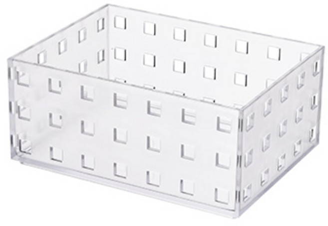 [3개입]사각수납함2 140x105x63(mm) 10617, 3개