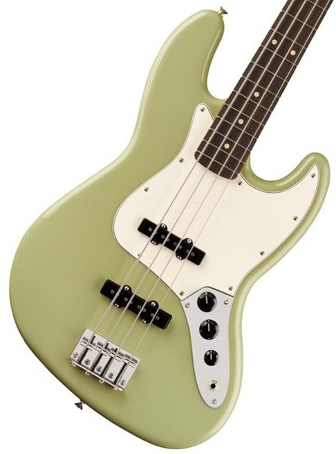 Fender 펜더 일렉트릭 베이스 Player II Jazz Bass® Rosewood Fingerboard Birch Green 소프트 케이스 포함, 상세페이지 참조, 1개