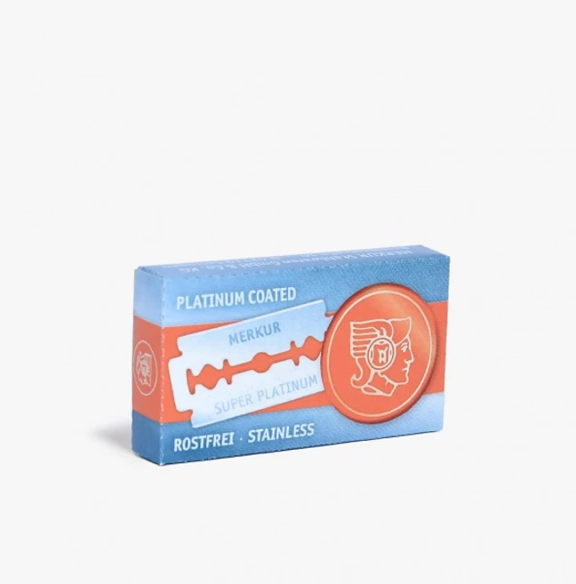 머쿠어 슈퍼 플래티넘 양날 면도날, 10개입, 1개 - 쿠팡