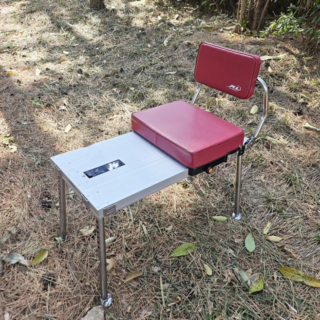 소좌대2 와이드타입 좌대+등받이의자 중층 양어장 극선소좌2, 소좌대2+파라솔걸이YK-102 세트