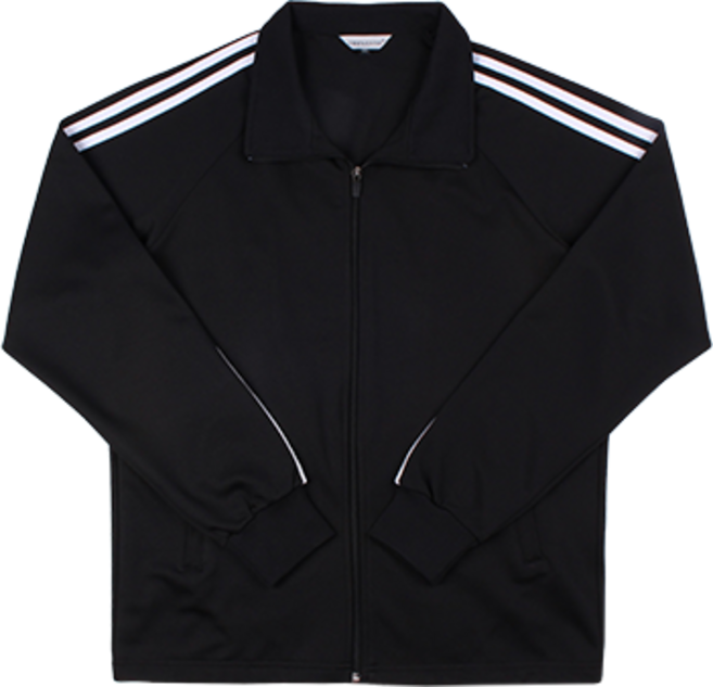 [샤이안스포츠] 체육복 트레이닝복 블랙 흰색2선 동복상의