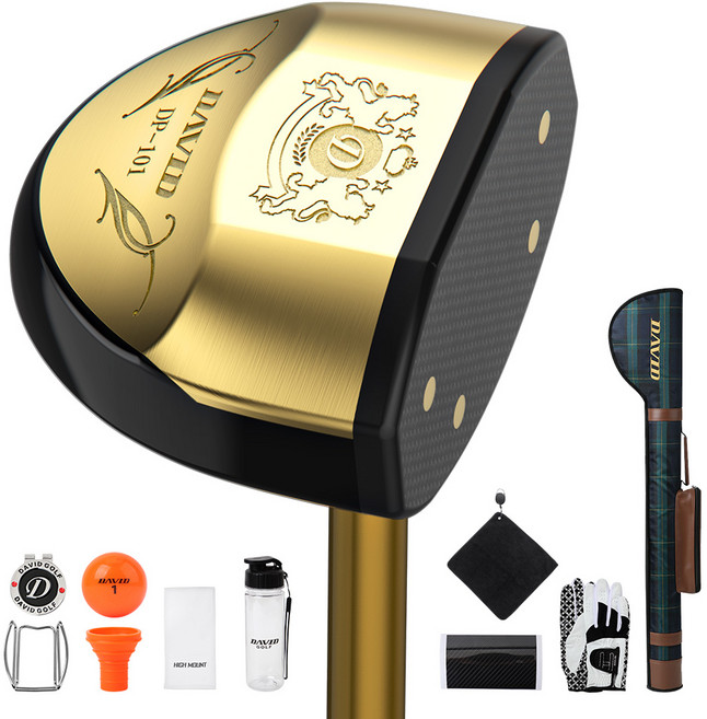 데이비드 신형 파크골프 세트상품 DP101 파크골프채 가방 볼 + 사은품, 85cm 남성용 세트