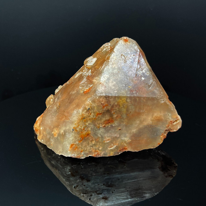 四季彩幽靈水晶 花幽靈 能量原礦石 112*70*85MM
