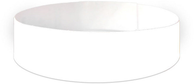 IDBAND 입장팔찌 손목띠 종이팔찌 타이벡재질, 100장, 화이트