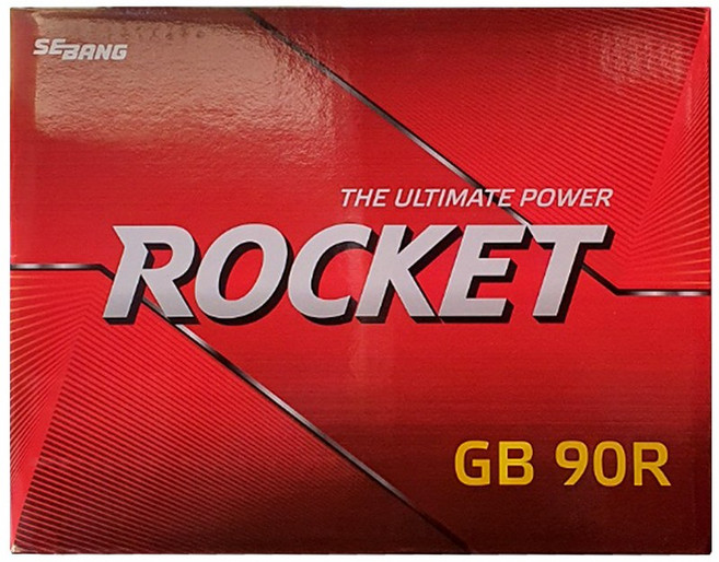 로케트 GB90R 자동차배터리 스타렉스 갤로퍼 그레이스 마이티 현대5톤 뉴포터 쏘렌토 스포티지 스포티지R 코란도디젤 뉴렉스턴 무쏘 코란도스포츠 차량용밧데리, 1개, GB90R 공구대여+폐전지반납