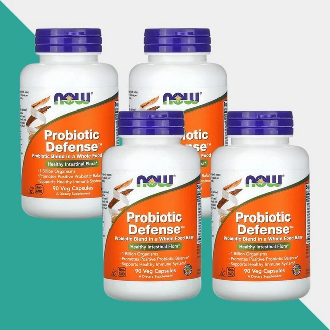 나우 유산균 프로바이오틱 디펜스 10억CFU 90캡슐 Probiotics 4개, 90정 - 쿠팡