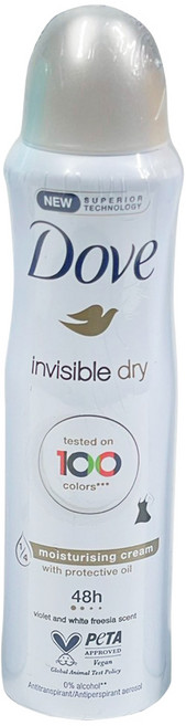 Dove 多芬 隱形乾爽 體香噴霧 150ml 身體香氛 香體 持久淡香, 1個