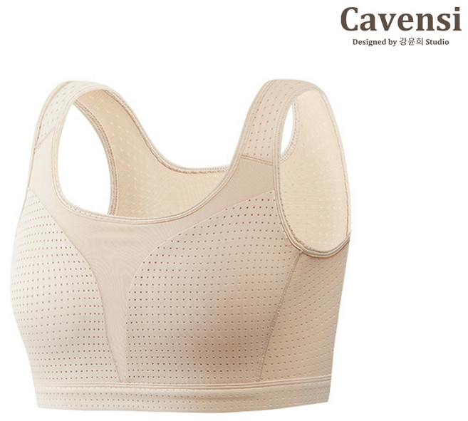 Cavensi M-4XL 大胸顯小 無痕束胸 束胸內衣