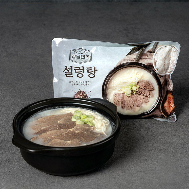 강남면옥 고기 설렁탕, 500g, 1개