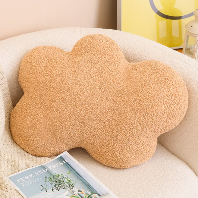 앤티키 뭉게구름 안고자는 쿠션, 브라운