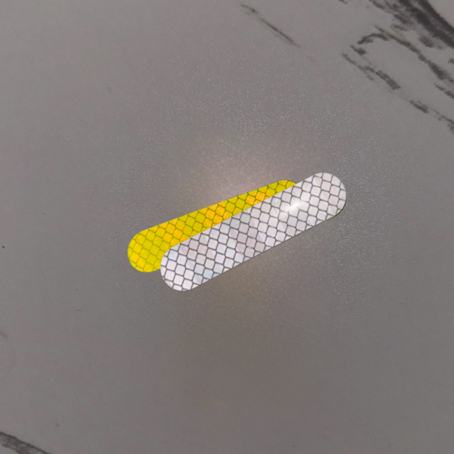 더 포인트365 빛 반사 안전 스티커 야간 방수 40개입, 혼합