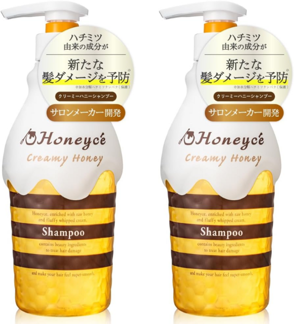 허니체 크리미 허니 샴푸 470ml 2개