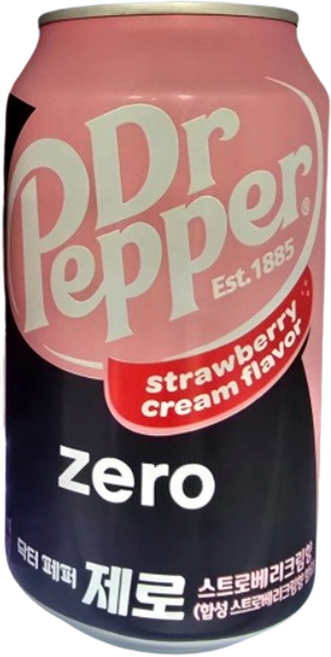 닥터페퍼 스트로베리 크림향 제로 칼로리, 350ml, 7개