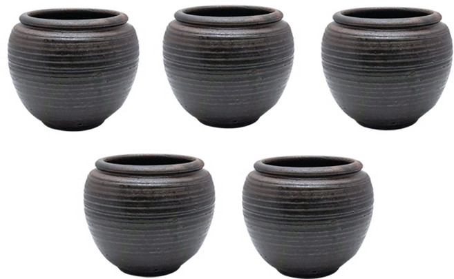 모두다 다육 화분 국산 옹기 H미니항아리, 5개