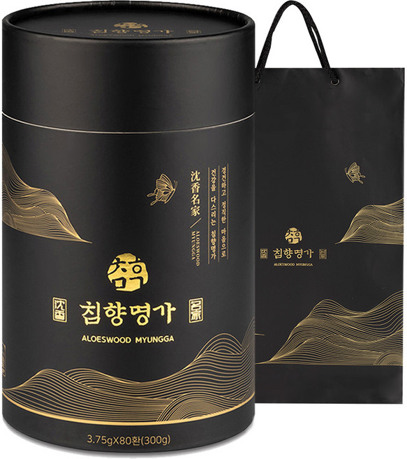 침향명가 침향환 실속형 80p + 쇼핑백, 300g, 1개