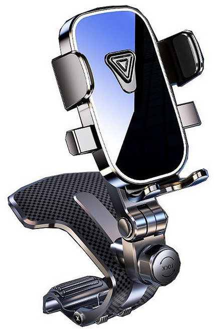 노르픽 5세대 차량용 초강력고정 핸드폰 거치대 계기판 대시보드, 블랙미러, 1개