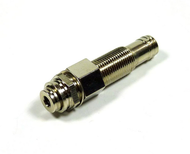 필모어 3.5mm 4컨덕터 패널 마운트 잭(니켈 도금 금속 하우징 포함): 45-396, 1