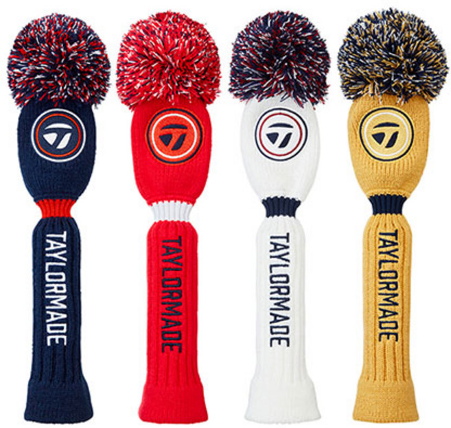 니트 페어웨이 헤드커버 TD516테일러메이드, (네이비), 1개