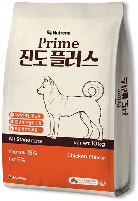 프라임 진도 플러스, 1개, 10kg, 닭+곡물