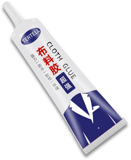 TERTELL 布料膠 超強防水軟性膠水, 1個, 30ml款
