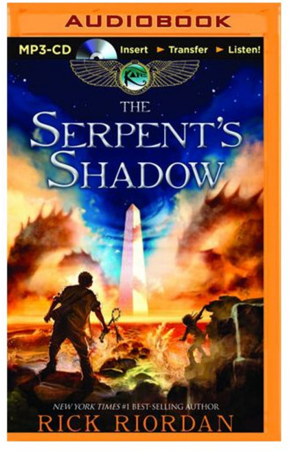 영문 영어 유아 도서 The Kane Chronicles #3 : Serpent's Shadow 1 MP3 CD 미포함 비축약 미국판 1851723, 영문 영어 유아 도서 The Kane Chronicle
