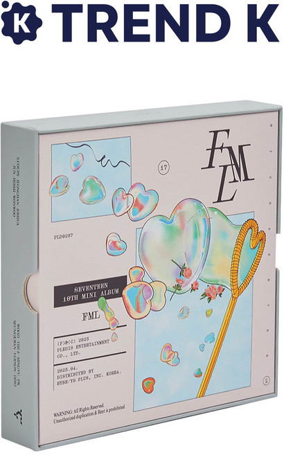 세븐틴 (SEVENTEEN) - 10th Mini Album [FML] (CARAT Ver.) RANDOM [미개봉]