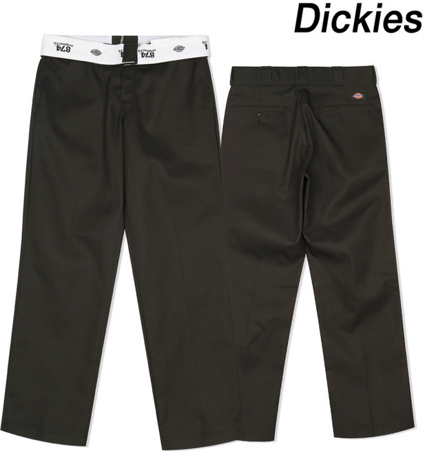 디키즈 남성 면바지 오리지널 874 워크팬츠 치노팬츠 올리브 874OG