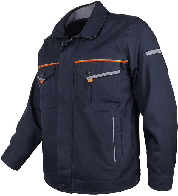 얇은 봄 여름 남자 작업복 점퍼 NS431F 상의 현장 근무복