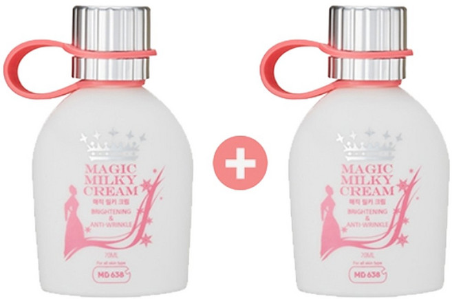 MD638 매직 밀키 크림(70ml/1+1), 1개, 70ml