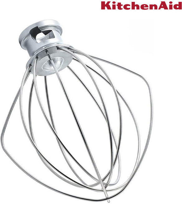 키친에이드 반죽기 틸트헤드 와이어윕 악세사리, 호환용 스테인리스 와이어윕, 1개, 4.8L