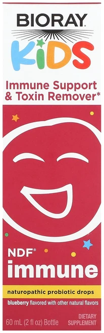 Bioray Kids 면역력 강화 및 독소 제거제 블루베리 60ml(2fl oz), BiorayKids면역력강화및독소제거제블루베리60ml2, 1개, 60ml - 쿠팡