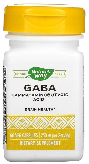 네이쳐스웨이 가바 250mg 60캡슐, 1개, 60정 - 쿠팡