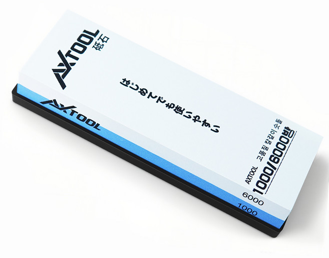 AXTOOL 고급형 양면 숫돌 칼갈이 연마석, 1개