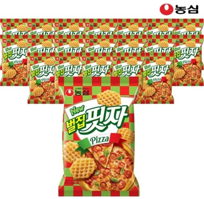 동서식품 농심 벌집핏자 90g x 20봉, 20개