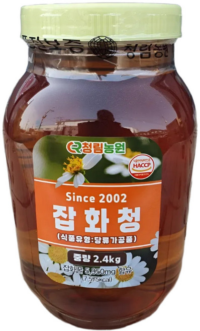 청림 잡화청, 4개, 2.4kg