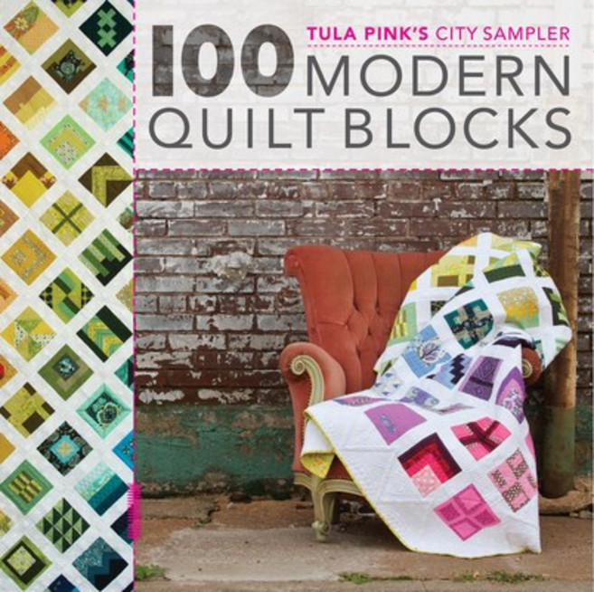 (영문도서) Tula Pink's City Sampler: 100 Modern Quilt Blocks Paperback, Interweave Press, English, 9781440232145